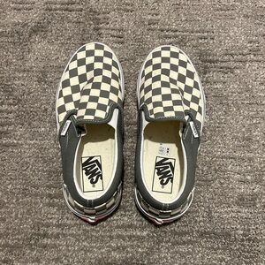 Vans classic slip-on checkerboard shoe